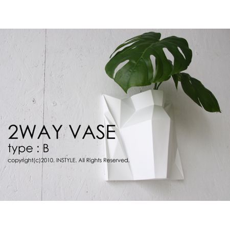 2WAY VASE(WH) type:B