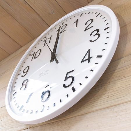 I.D.E.A（イデアインターナショナル） 電波エンボスウォールクロック