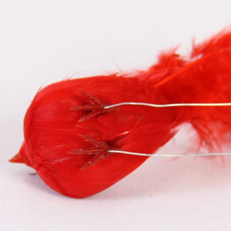 PUEBCO プエブコ 鳥オブジェ Pipi レッド 