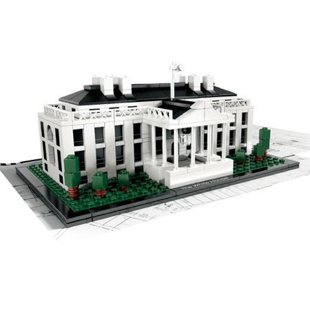 棚に並べたい。ホワイトハウス （LEGO Architecture）