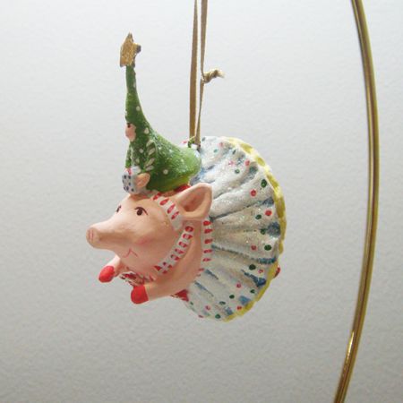 飛べる豚。クリスマスオーナメント＆オブジェ・joyful