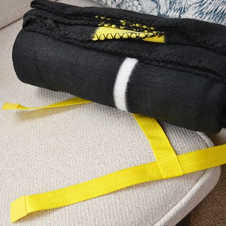 Present Time 犯行現場のブランケット