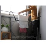 ベランダのスーパーサブ。ドライングラック ドア（物干しラック）/Brabantia（ブラバンシア）