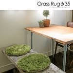 座布団ならぬ座芝生。GRASS RUG 35 ベンチシート