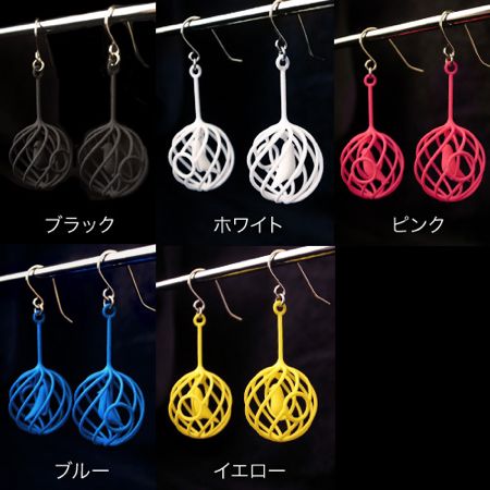 MERRY BIRD 3D PRINTING EARRINGS