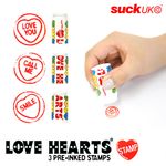 3分割で、押しまくれ！Love Hearts Stamp / suckUK