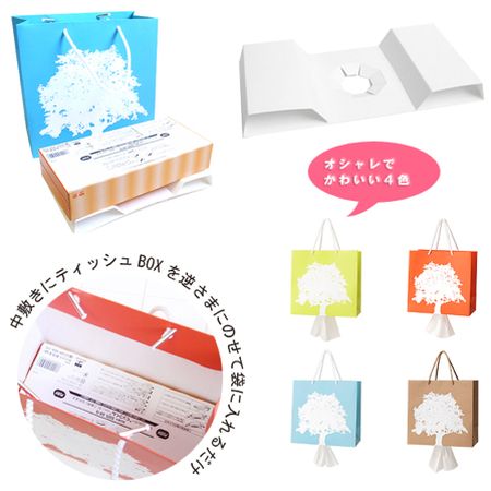 Bag+Tissue case バッグティッシュケース