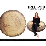 切り株のソファ。FOREST COLLECTION  TREE POD