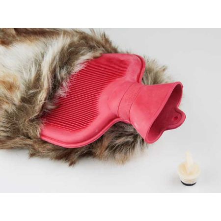 Fake fur hot water bottle Rabbit [湯たんぽ] 