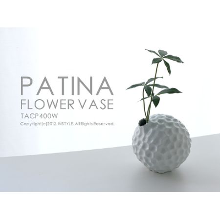 PATINA FLOWER VASE TACP400W