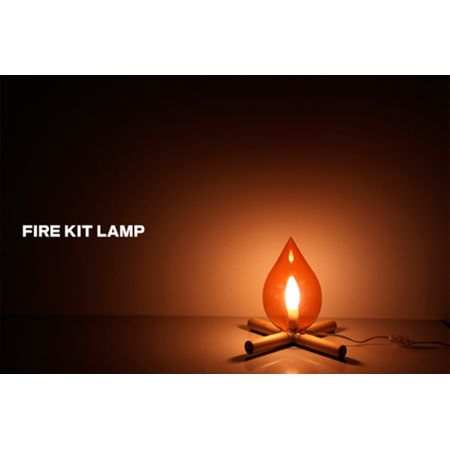 燃えるような照明。fire kit lamp / ファイヤーキットランプ