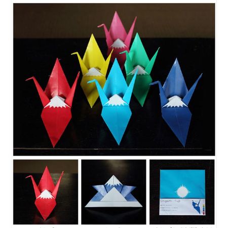 Origami Fuji / 折り紙 フジ 6枚セット 