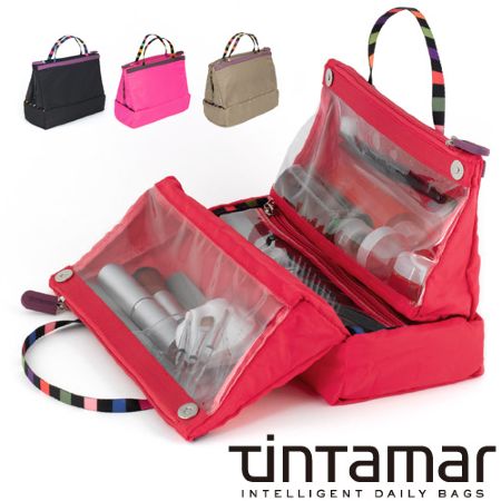 工具箱コスメバッグ。Tintamar（タンタマール） EASY VANITY BAG
