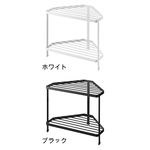 角地は便利。【tower】KITCHEN CORNER RACK