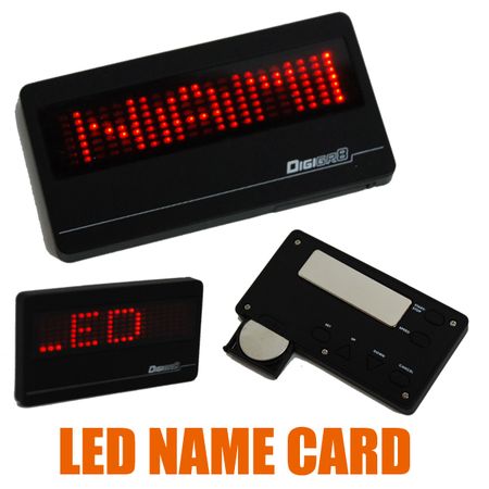 LEDネームカード 