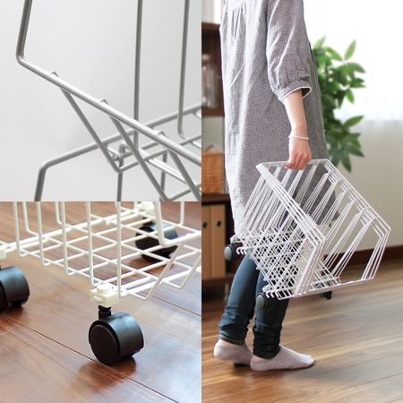 リビングバスケット ルネ 4段