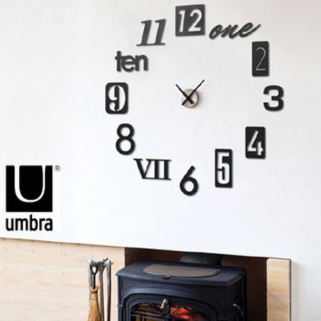 自由な文字盤 Umbraアンブラ 掛け時計 ナンブラ ウォールクロック 雑貨kukan