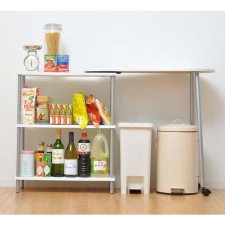 くるくる可動式収納ラック