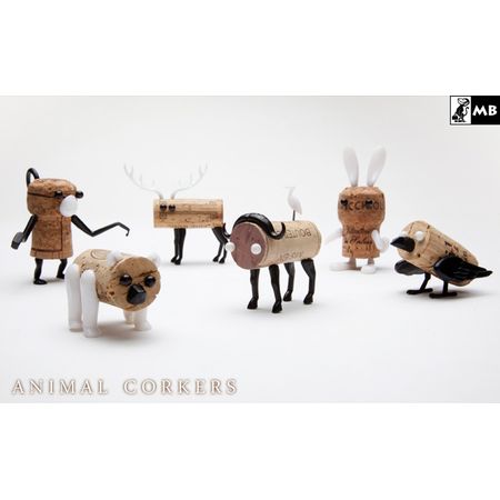 MONKEY BUSINESS animal corkers  アニマルコルカー