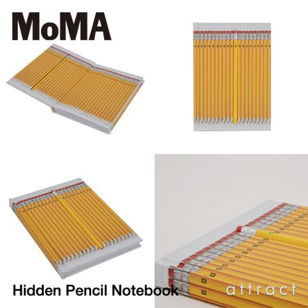 MoMA/モマ Hidden Pencil Notebook 