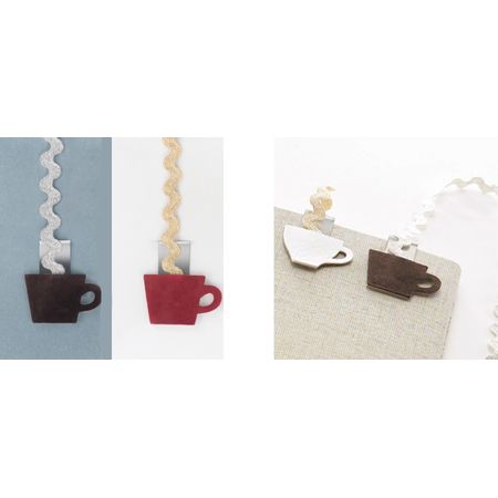 D-742 coffee bookmark コーヒーブックマーク 