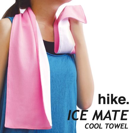 濡らしてひんやり夏タオル。hike. ICE MATE COOL TOWEL