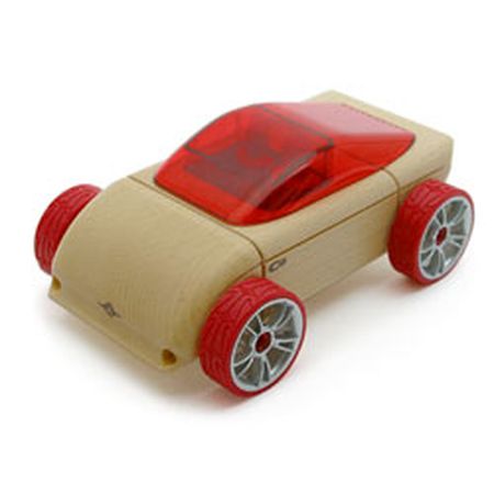 オートモブロックス，レッドスポーツカー