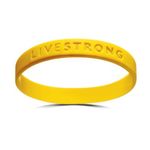 LIVESTRONG チャリティーリストバンド