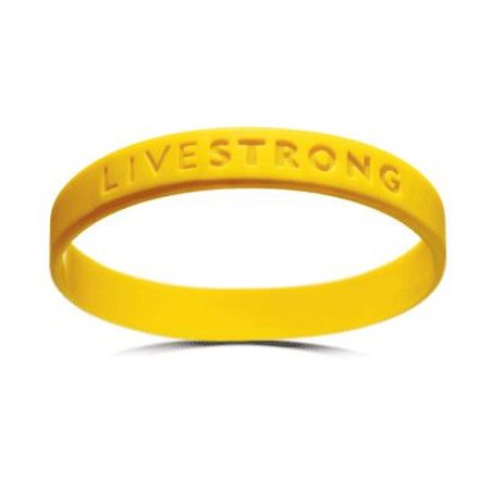 LIVESTRONG チャリティーリストバンド