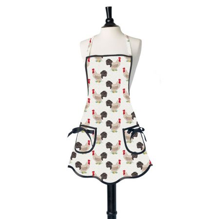 ジェシースティール ルースター雄鳥(おんどり)柄 エプロン