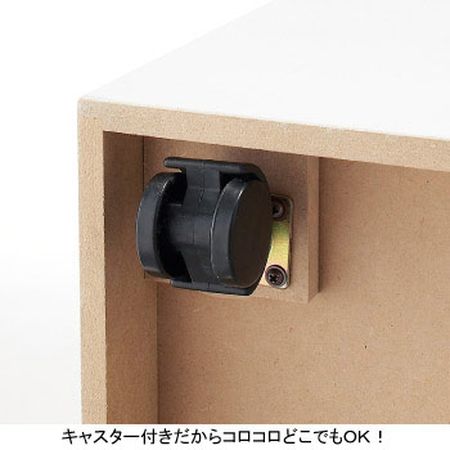 キャスター付ローテーブルF
