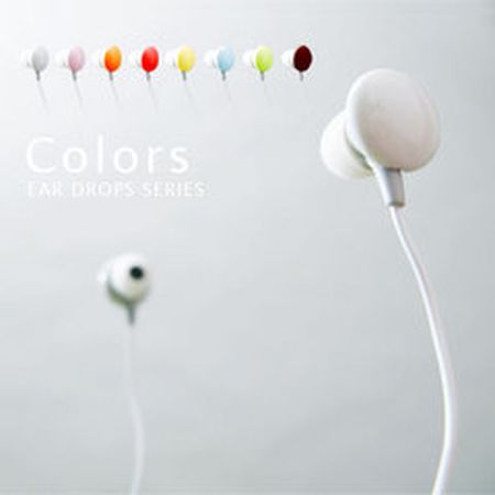 Colors EAR DROPS SERIES(カナル型ヘッドホン/イヤホン)
