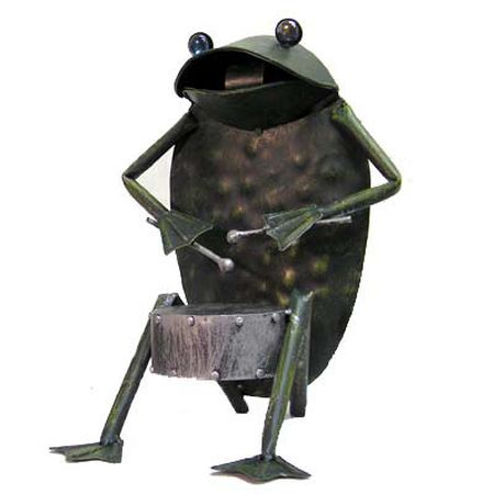 ブリキ カエル　楽隊