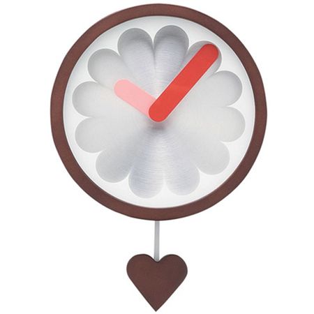 シンプルな曲線の組み合わせ　OPTI ウォールクロック