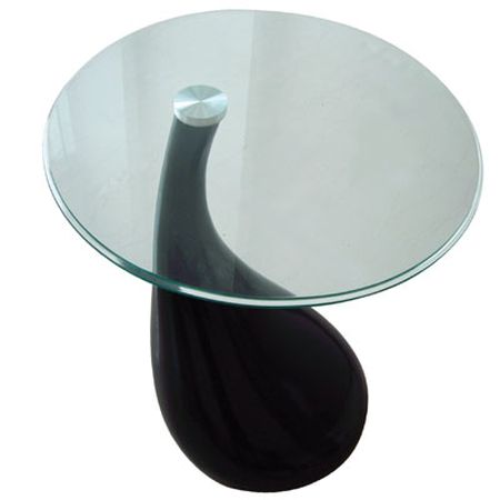 ドロップ　ガラステーブル