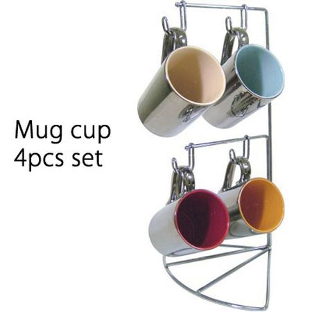 マグカップ 4pcsセット　カラー 