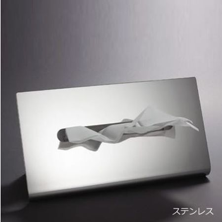TAOG　タオ （ステンレス） ティッシュスタンド