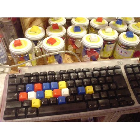 MAC用カラーキーボードパーツ