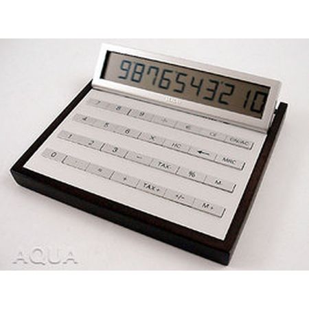 LEXON(レクソン)「DOLMEN CALCULATOR DARKWOOD」