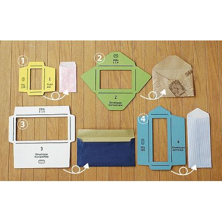 ECO FORME ／ オリジナルエコ封筒キット / 手作り封筒キット