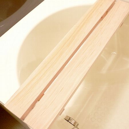 足湯に便利　TOSARYU　バスタブキャディー　ベンチ