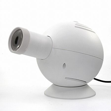 OVO「LED アナログ・プロジェクション・クロック」ホワイト