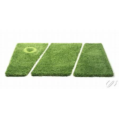 SCOPE(スコープ)  Ameba ラグ グラスグリーン 