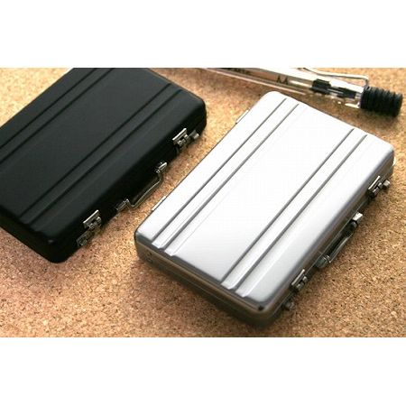 アルミアタッシュカードケース/名刺ホルダー