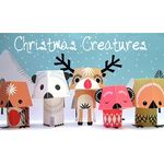 間抜けキュートなペーパークラフト Mibo – Christmas Creatures