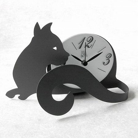猫の時計 ARTI & MESTIERI テーブルクロック TOMMY（トミー）