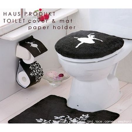 HAUS PRODUKT トイレカバー&マット&ペーパーホルダー