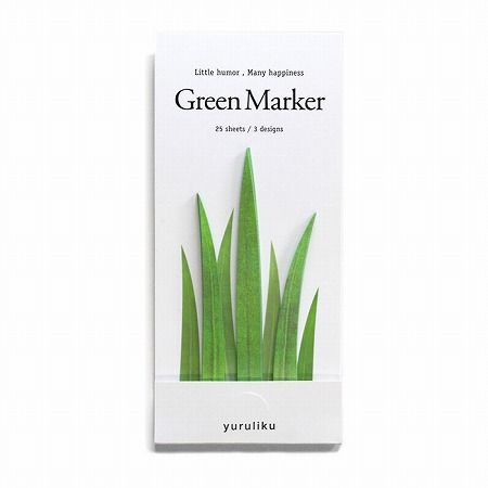 yuruliku / GreenMarker グリーンマーカー　付箋