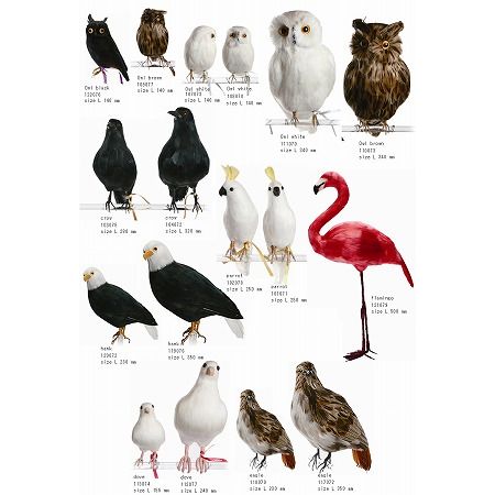 PUEBCO ARTIFICIAL BIRDS 