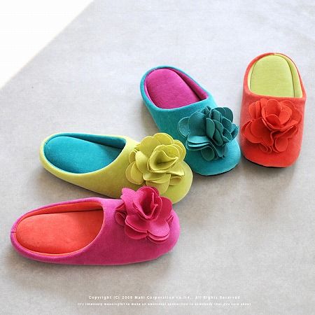 ルームシューズ(スリッパ) ROSE(ローズ)